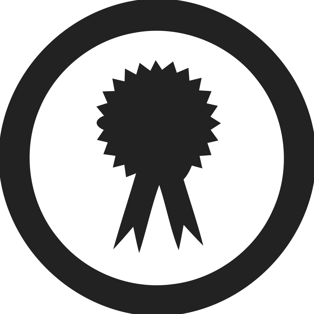 Award Empty Circle Icon